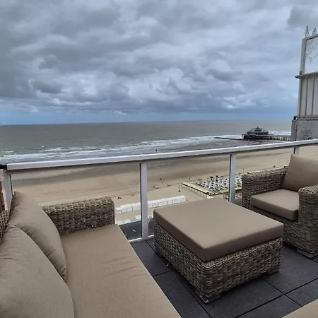 Penthouse Met Groot Terras & Frontaal Zeezicht Apartment