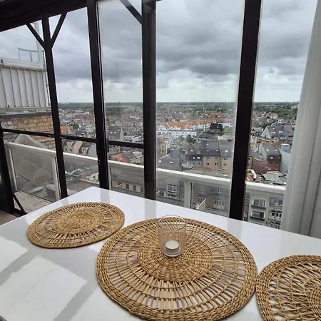 Lägenhet Penthouse Met Groot Terras & Frontaal Zeezicht